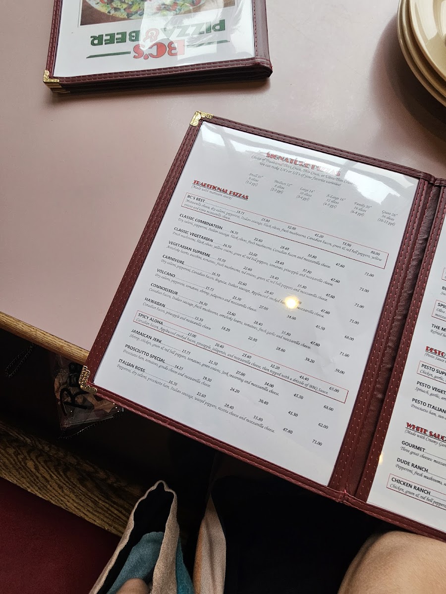Menu Bc's Pizza & Beer-5